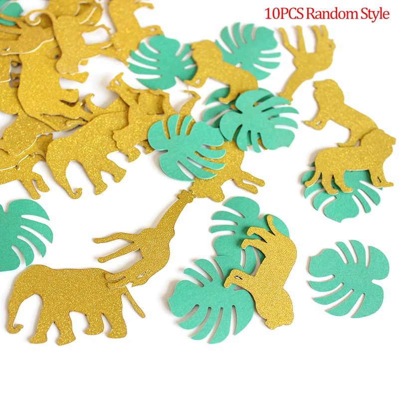 

100 фотообои с изображением животных из Гавайских джунглей, конфетти, конфетти