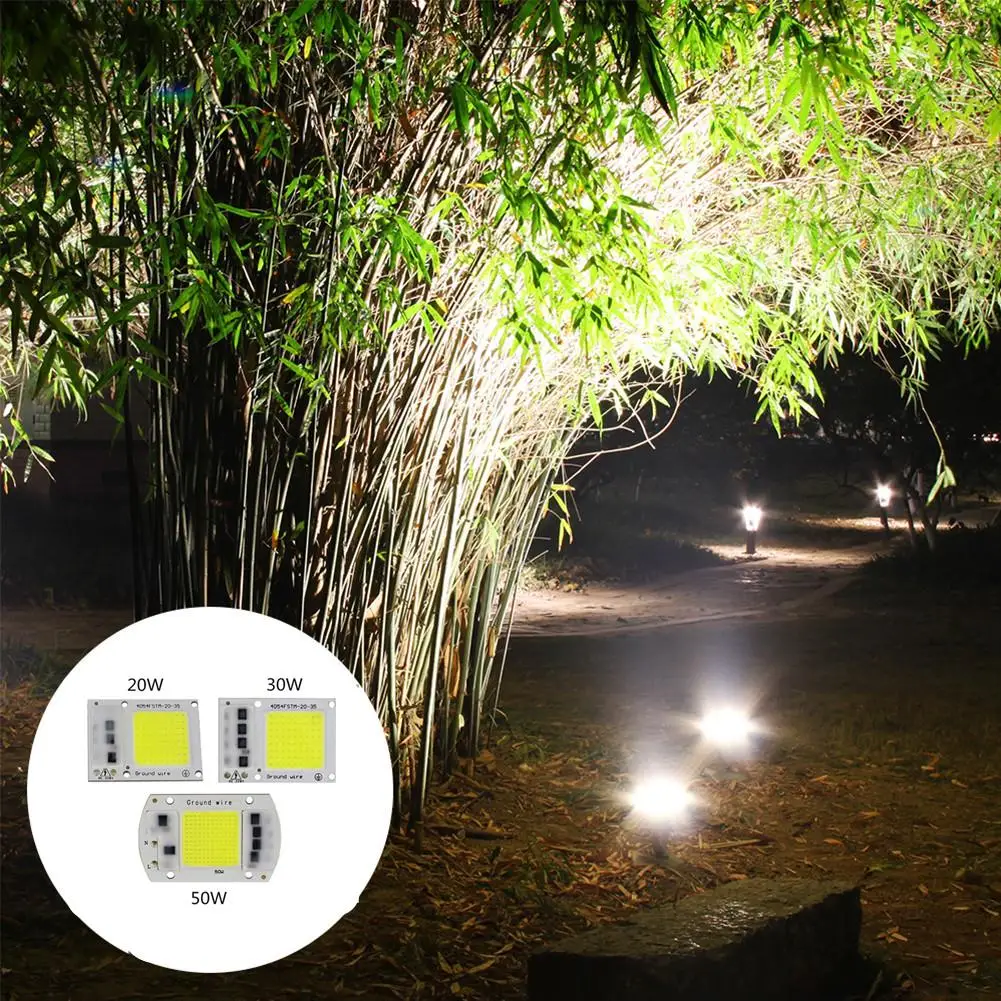 

15W/20W/30W/50W LED Drive-Free COB Chip Lamp 220V