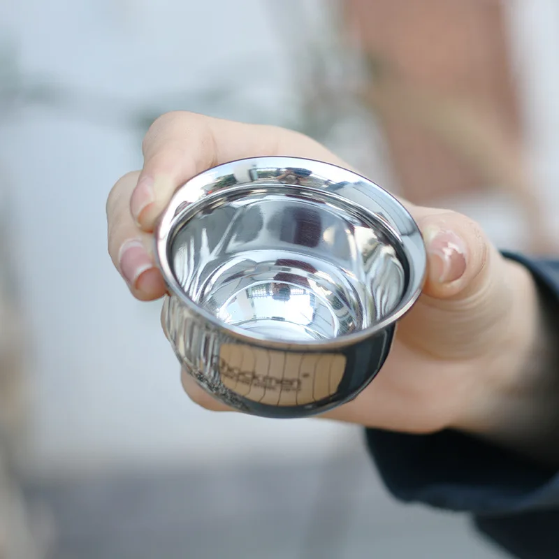 Стакан для виски и вина из нержавеющей стали