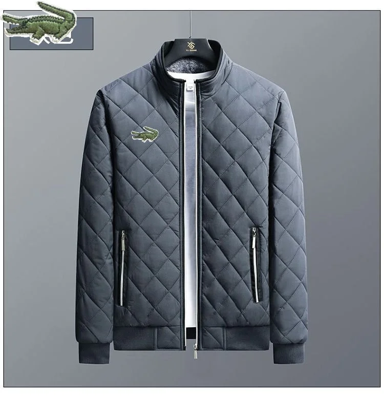 Embroidery CARTELO Men Bomber Jacket Casual Winter Jacket Thicken Men Fashion Clothing Streetwear Cotton Padded Jacket Coat