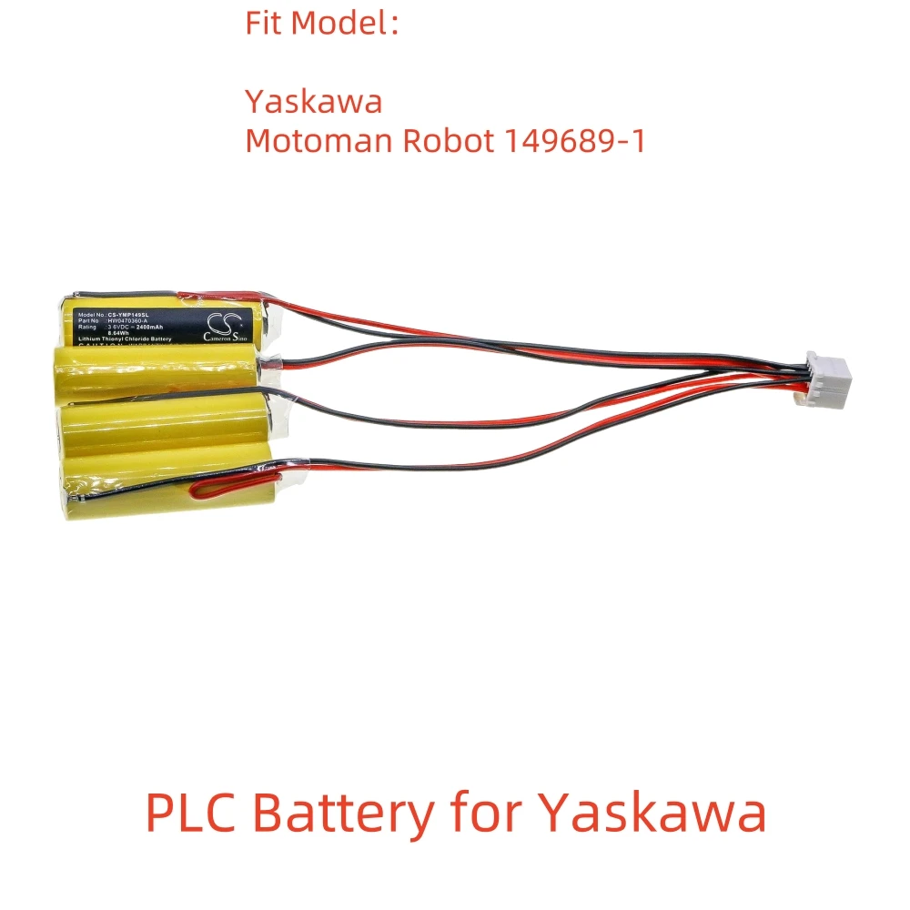 Аккумулятор Li-SOCl2 ПЛК для Yaskawa 3 6 В 2400 мАч маноманского робота 149689 -1 HW 0470360 -A