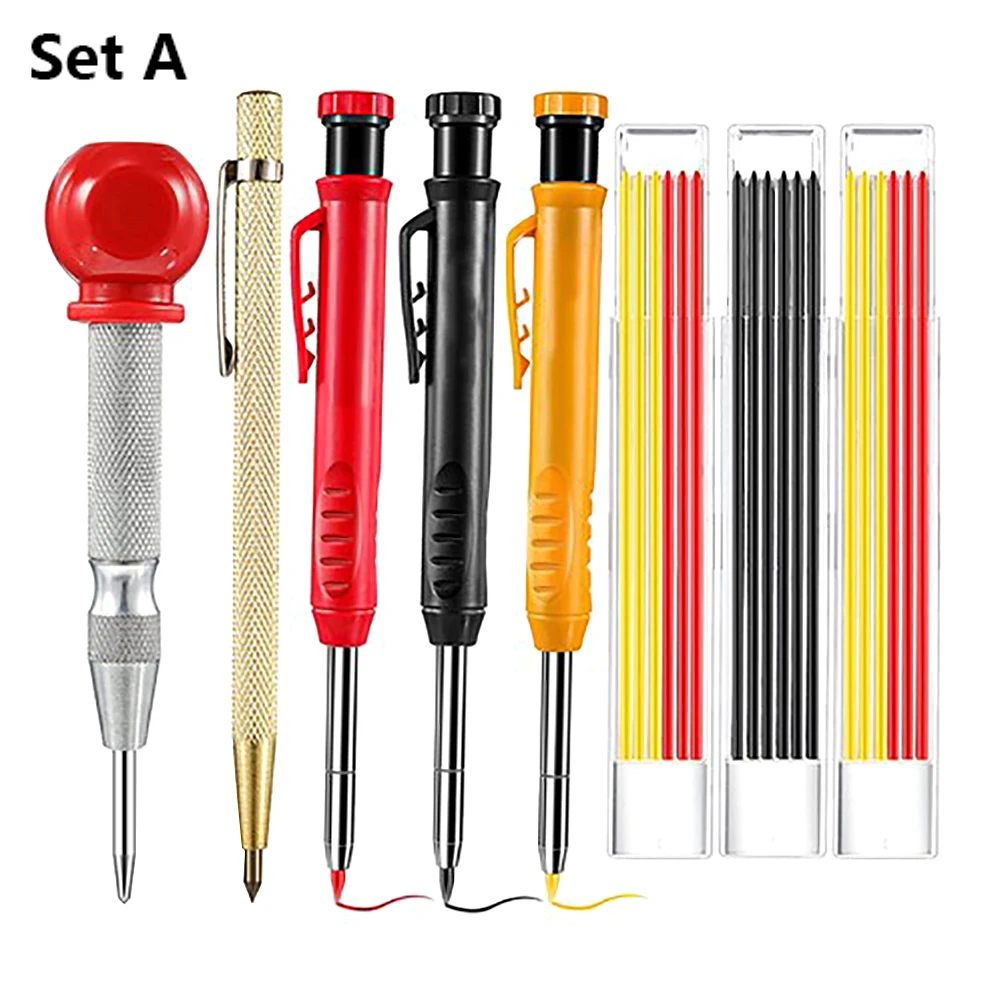 Набор A/B/C/D плотничьих карандашей механические маркировочные карандаши с
