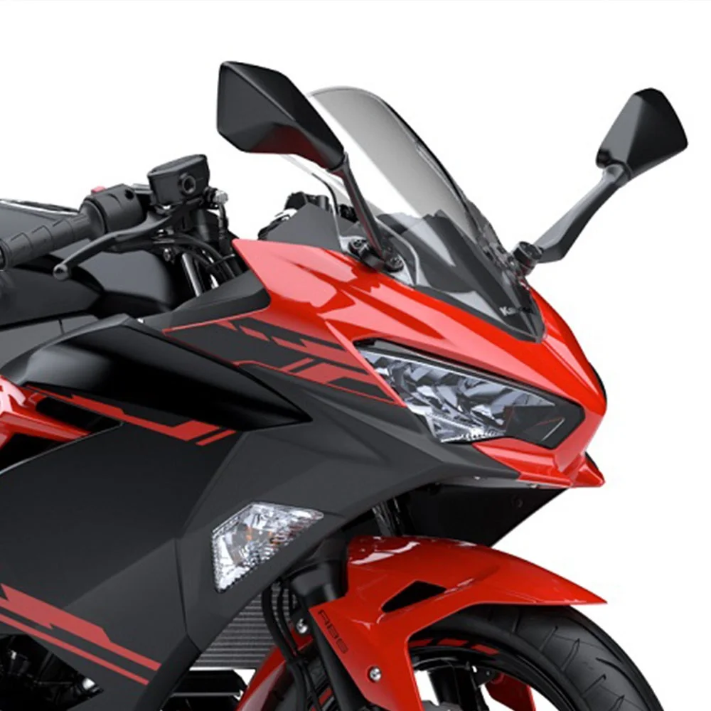 Для Kawasaki Ninja 400 EX400/Ninja 250 2018-2023 2019 2020 2021 2022 детали с двойным пузырьком обтекатель