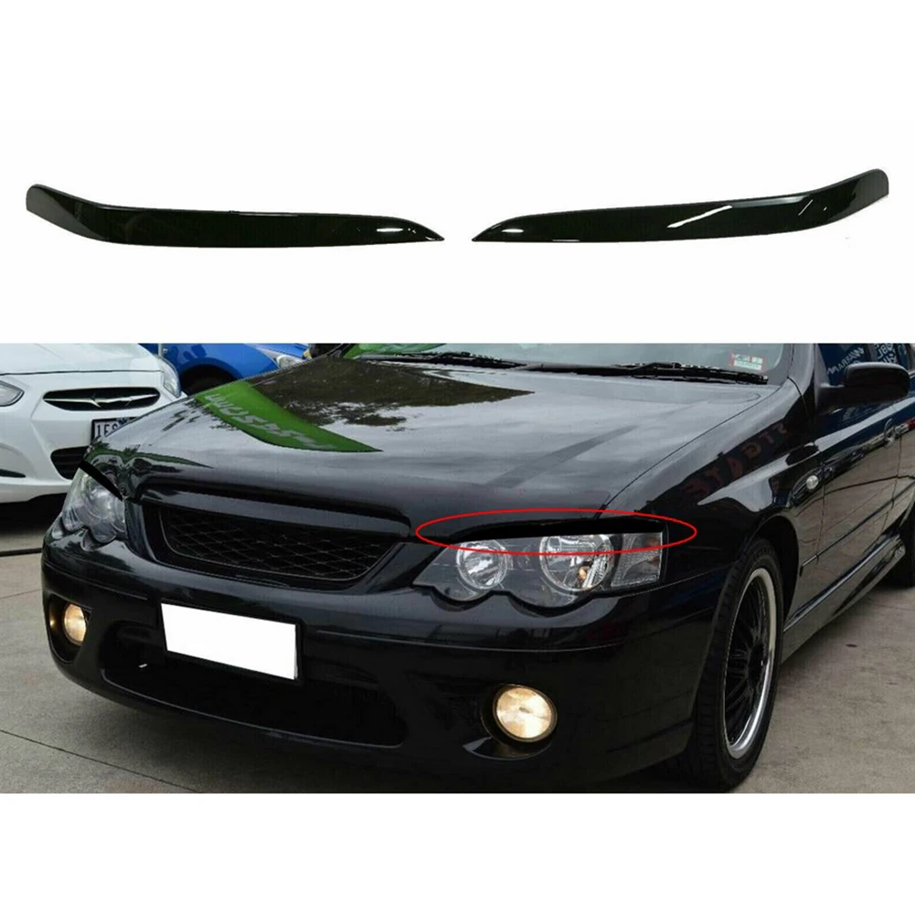 

Brand New High Grade High Quality Durable Practical To Use Headlight Eyebrow ABS Material BA BF XR XR6 XR8 XT Durable
