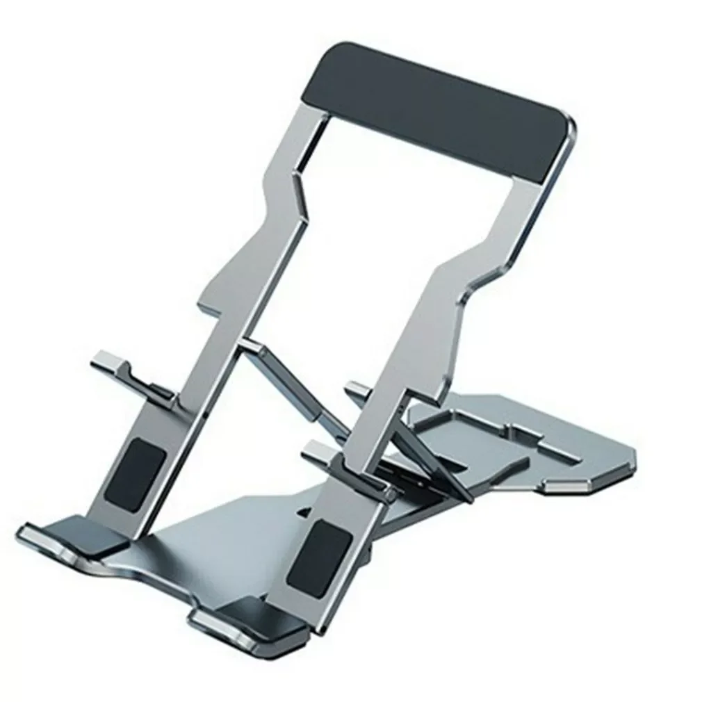 

Table Phone Stand Phone Holder Bracket Ultra-thin & Angle Adjustable Aluminum Alloy Cradle Dock For IPads Smart Phone