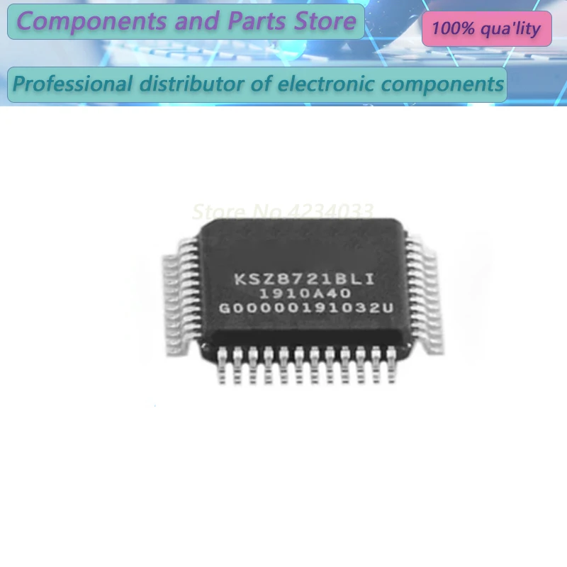 

1PCS KSZ8041TL-TR KSZ8041TL KSZ8041TLI-TR KSZ8041TLI QFP48 New Original Stock