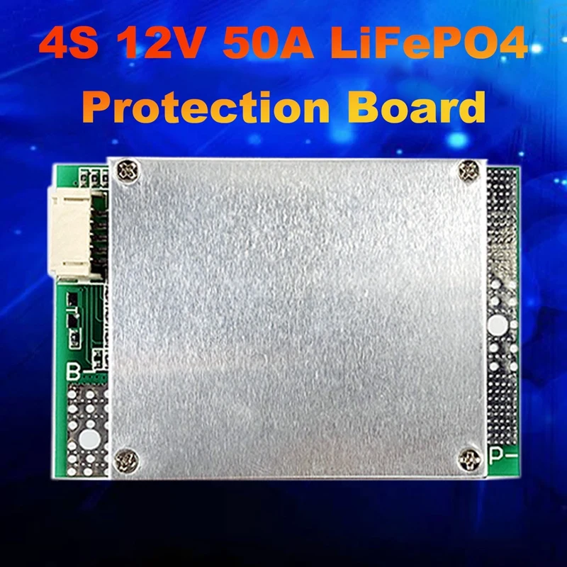 

4S 12V 50A BMS Lifepo4 Lithium Battery Protection Board Lithium Battery Enhance PCB Protection Board