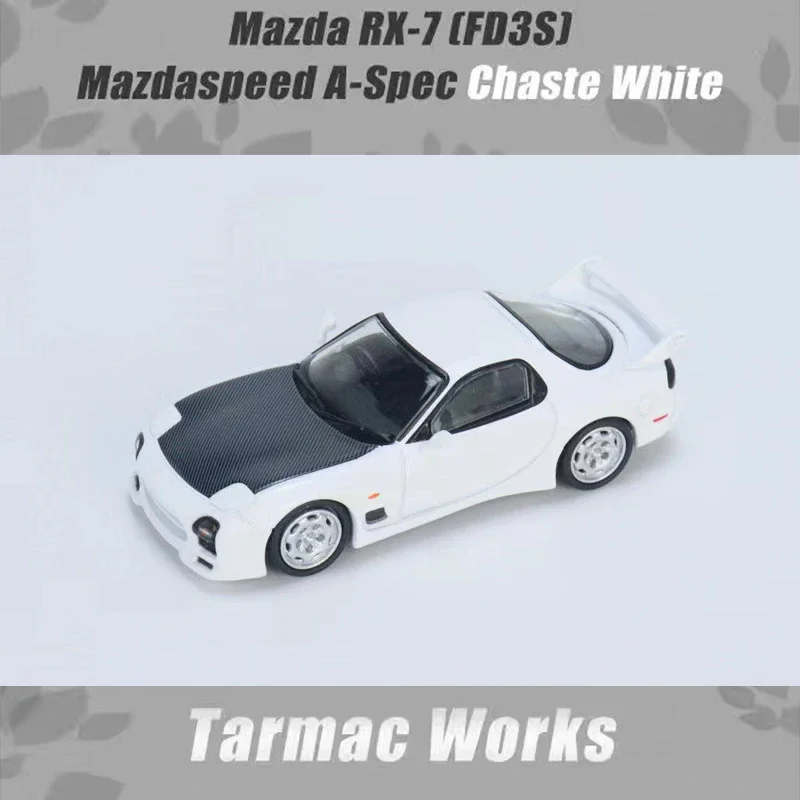 Tarmac работает с моделями автомобиля RX-7 (FD3S) Mazdaspeed A-Spec литые автомобили 1/64