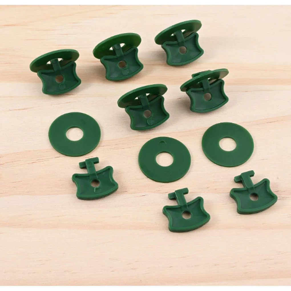

200 Pieces Greenhouse Clips Fixing Clip with Washers Extender Corner Clamp for Securing Netting Shading Garden