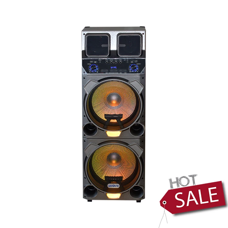 

Hifi Subwoofer Speaker Double 15inch Amplifier Karaoke Player Home Theatre System Speaker
