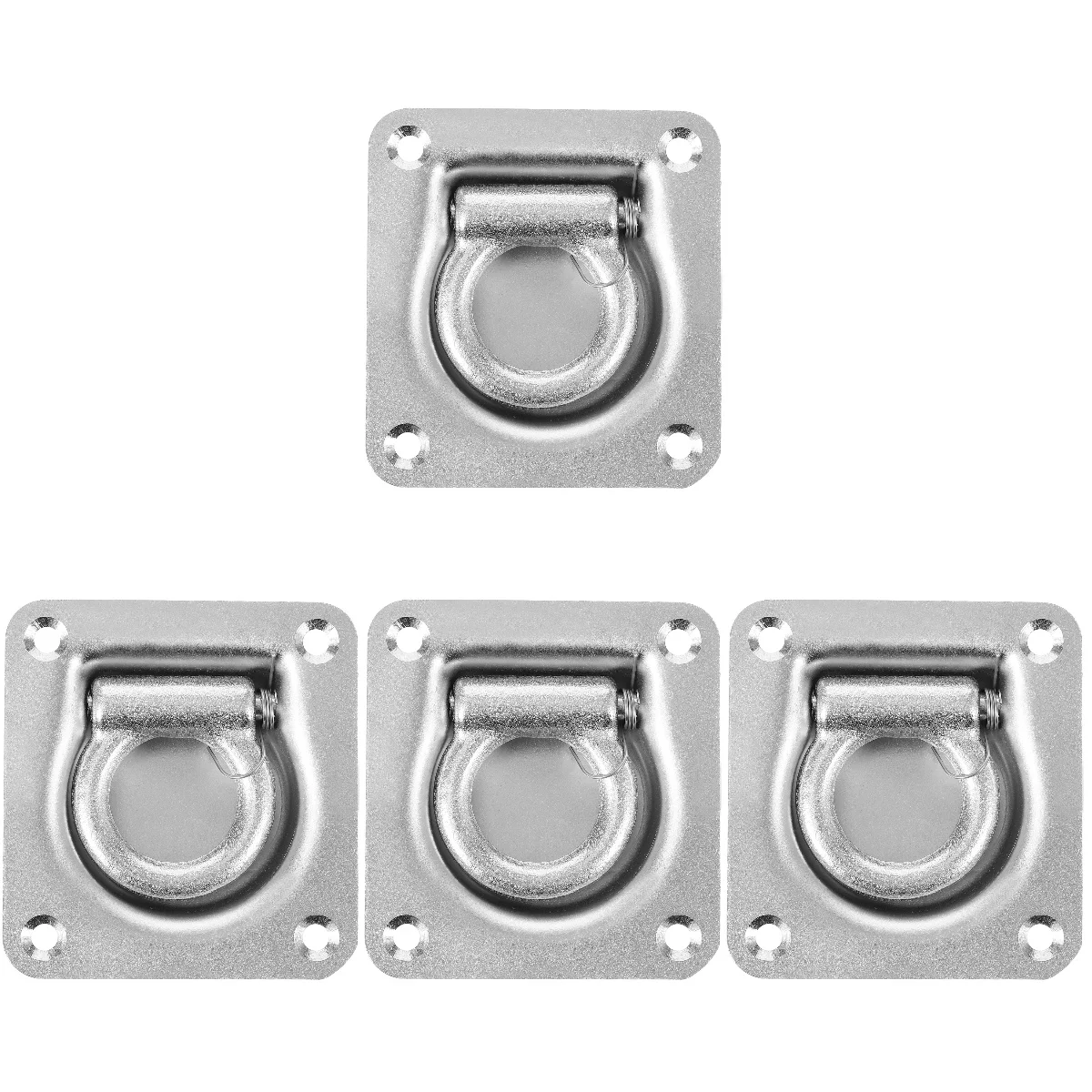 

4 pcs Floor Mount Tie Down Anchors Hooks D Ring Anchor Lashing Ring for Car Truck