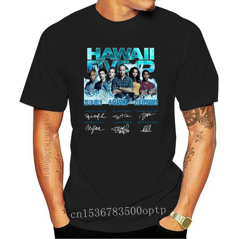 

Nueva camiseta de la firma de los miembros de Hawaii Five 5 0