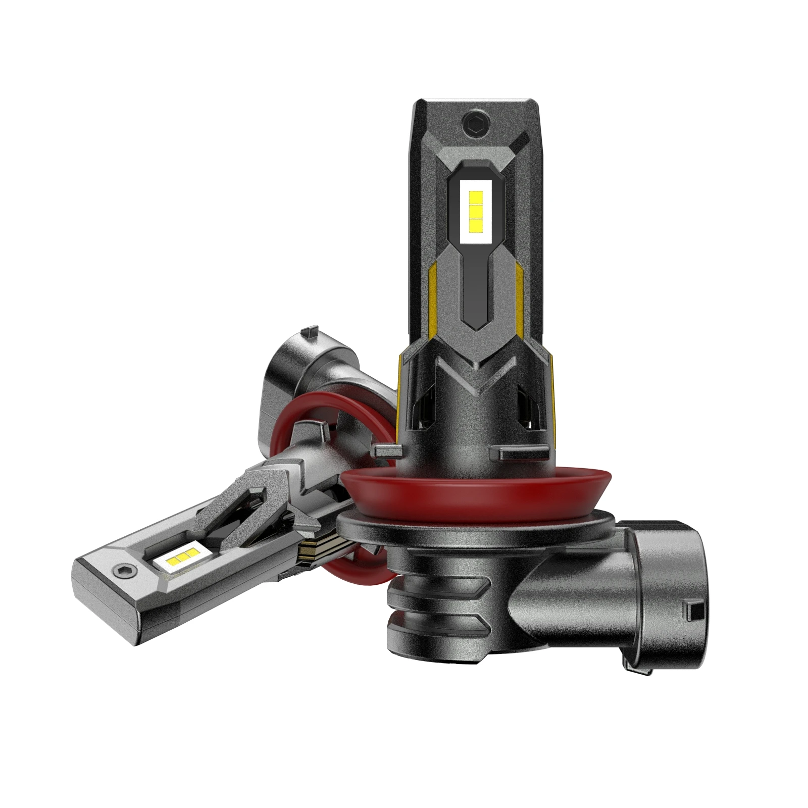 Светодиодные фары H7 подключи и работай 80 Вт 6000 К белые 12 В H11 9005 HB3 9006 HB4 H8 H9 1:1