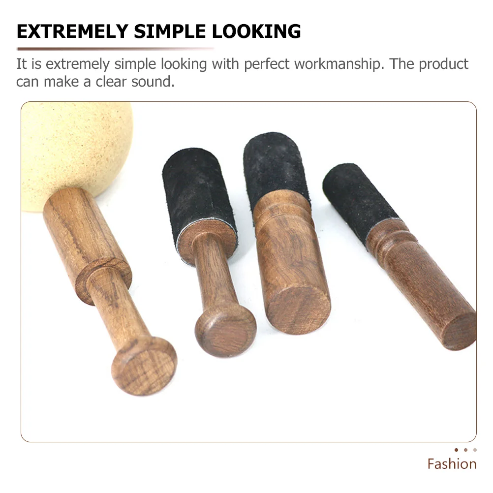 2 шт. поющая чаша молотки деревянная ударная палочка Будда звуковой ударник