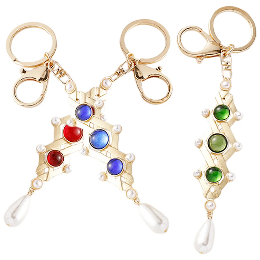 

Зеленая декоративная цепочка для ключей в европейском стиле, женская сумка