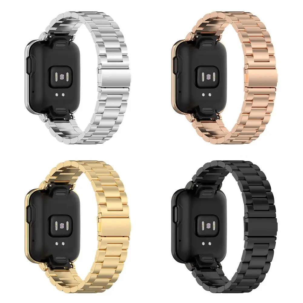 

Accessories Watchband Bracelet Frame Metal Case Stainless Steel Strap Protector For Xiaomi Wacth Lite Redmi Watch