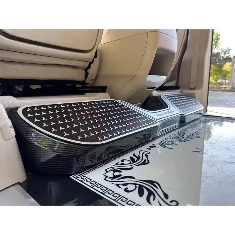 Органайзер для центральной консоли Vito W447 с подлокотником, кожаной отделкой, подстаканником и USB-портом для зарядки. (art.: 3920dce57a233) - 3920dce57a233