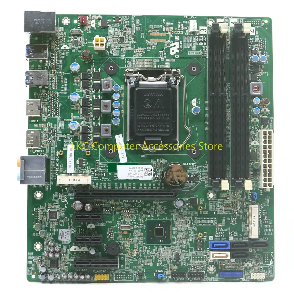 FOR Dell XPS 8700 XPS8700 Desktop Motherboard KWVT8 0KWVT8 CN-0KWVT8 LGA1150 DDR3 Z87 DZ87M01 100% Tested