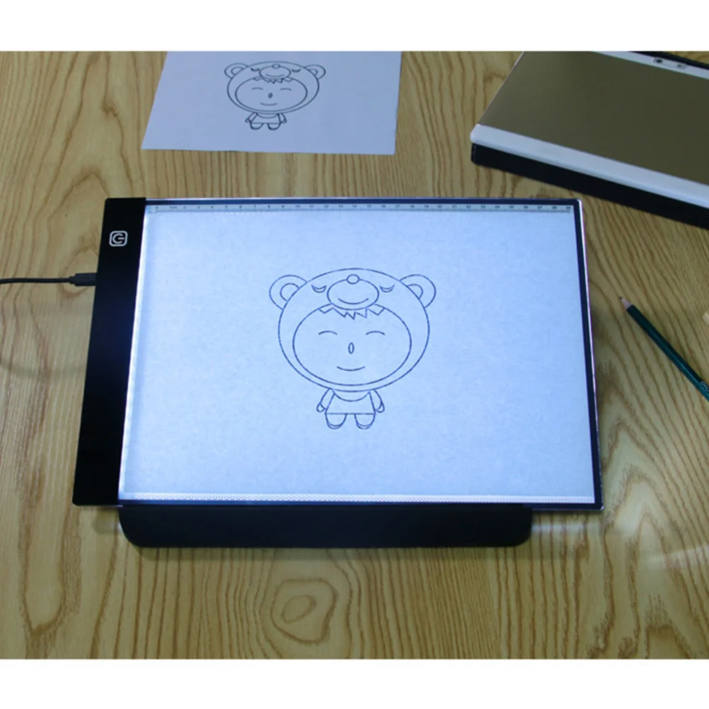 

Pad Light Board Copy Led A4 Drawing Lightbox Painting Tracing Writing Desk Trace Box Tracer