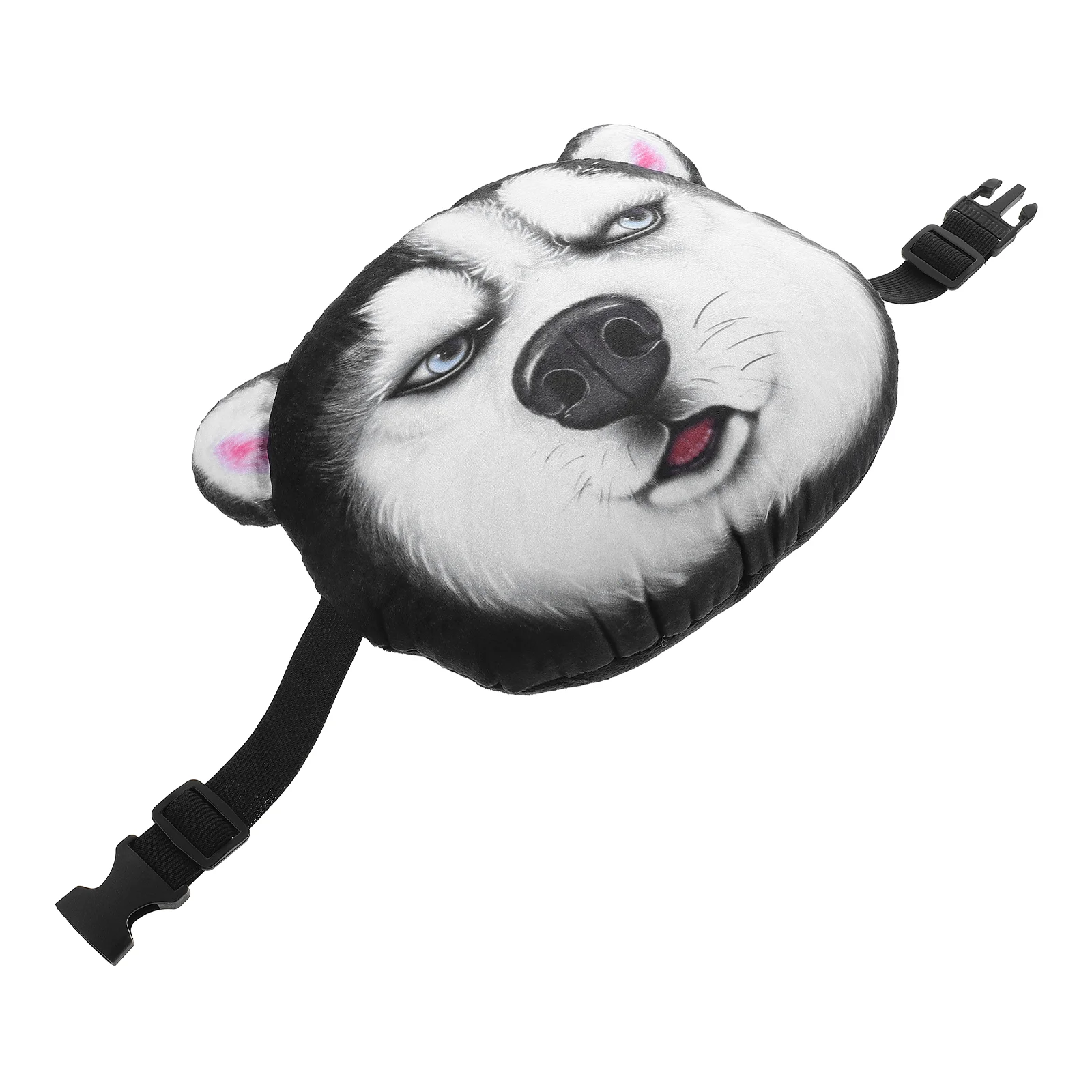 

Dog Head Neck Pillow Car Headrest Pillow Animals Dog Cat Pillow Plush Auto Pillow Small Neck Pillow