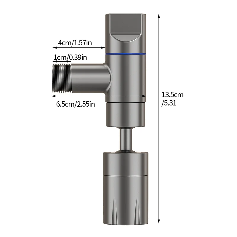 Настенный смеситель Laturny из нержавеющей стали для ванной комнаты с одним выходом