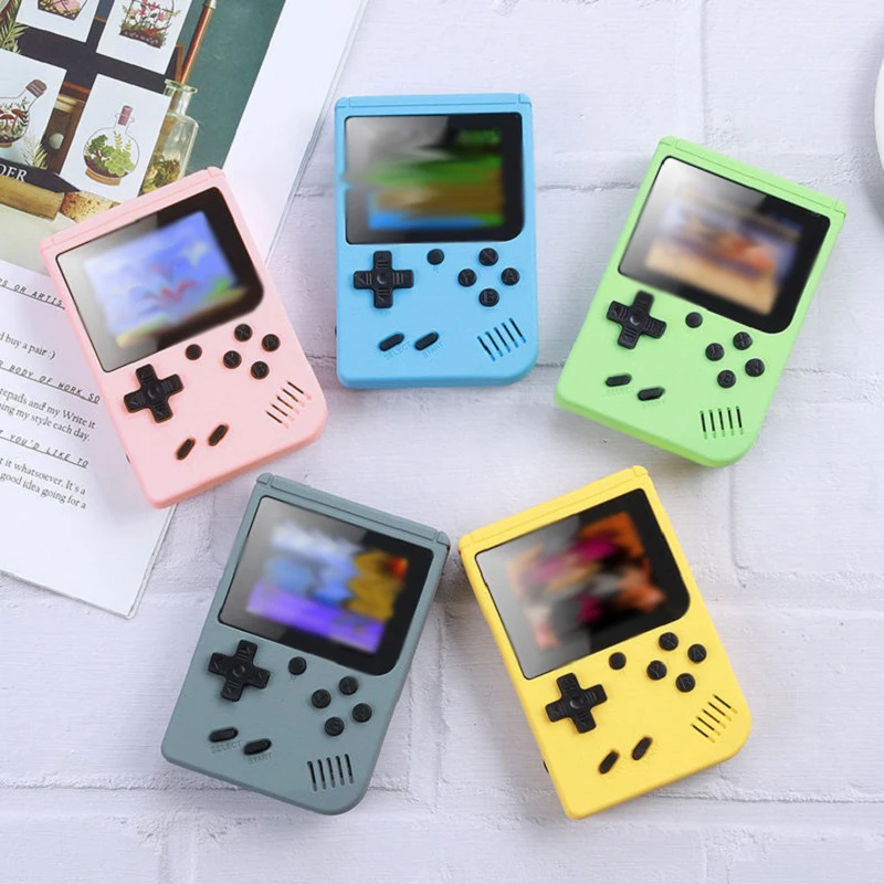 

Новая портативная Ретро видеоконсоль, портативное игровое устройство, Классическая игровая консоль, 500 игр, 2,4 дюймов, игровая консоль, двой...