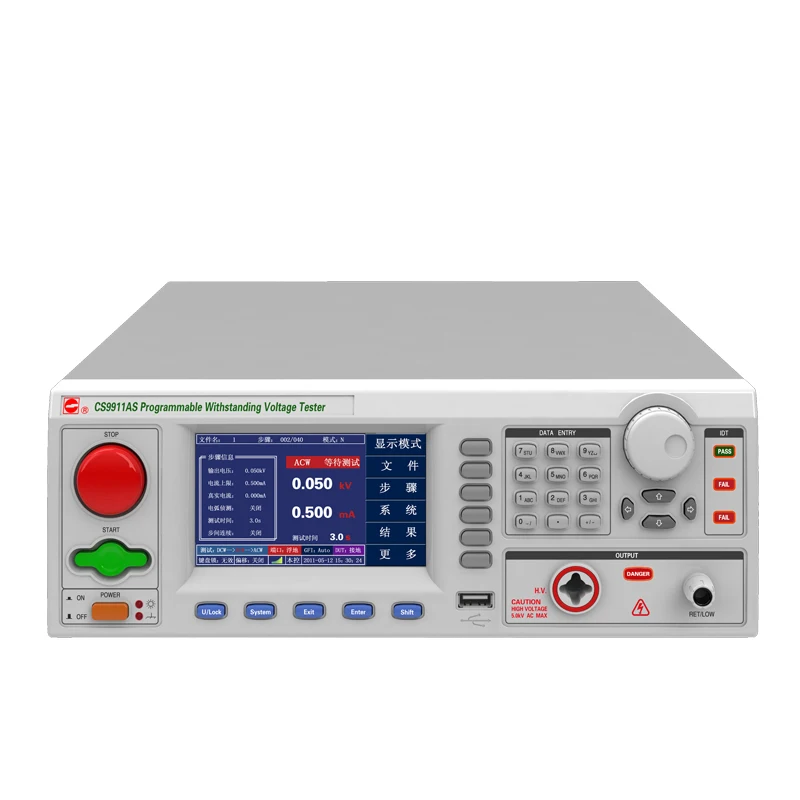 

CHANGSHENG cs9911as Program controlled withstand voltage tester 0-5kv / 0-15mA