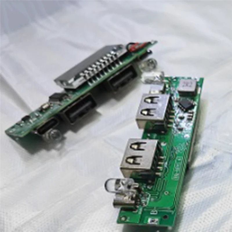 Плата зарядного устройства для литиевой батареи двойной USB-порт 5 В 18650 А печатная