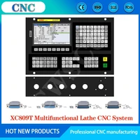 cnc controller for lathe cnc system xc809t 23456 axis linkage multi function dual modulus spindle car side control car side