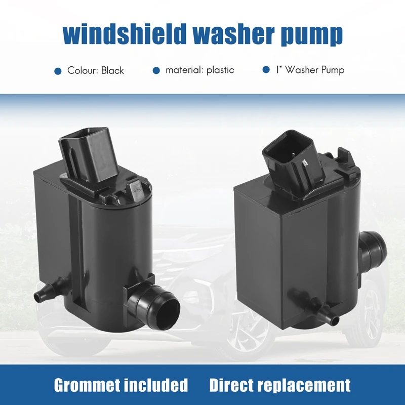 Двухходовой насос для мойки ветрового стекла HYUNDAI I20 I40 Tucson Elantra Santa Fe OE 98510-26100