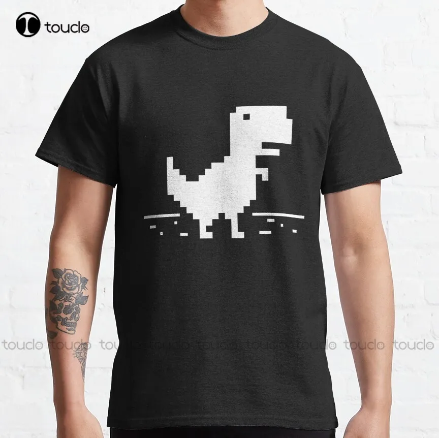 

Dino T Rex Trex Dinosaur T-Rex Classic T-Shirt Tshirts Shirts For Men Custom Aldult Teen Unisex Digital Printing Tee Shirts New