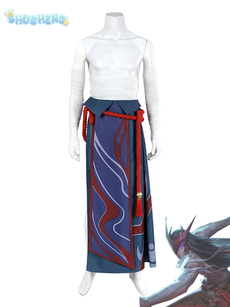 Игра LOL The Unforgotten Yone костюм для косплея реквизит и аксессуары мужская женская