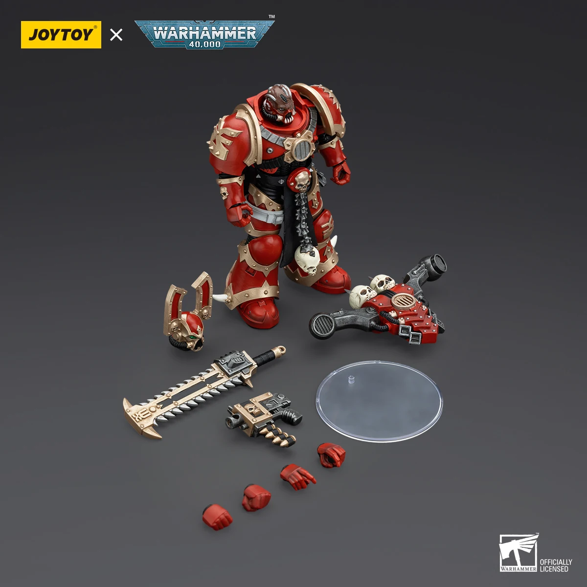JOYTOY Warhammer 40k World Eaters Khorne Berzerker 6, фигурки героев, оригинальная коллекция, украшение для куклы, подарок, модель гаража (art.: 3920cf08eebfd) - 3920cf08eebfd