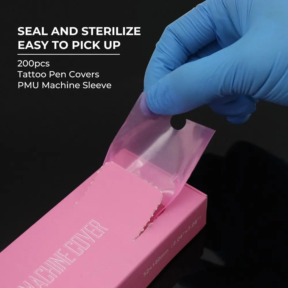 

200Pcs/Box Seal Tattoo Tool Denergy Disposable Sleeves Bags Pen Type Covers Tattoo Pen Covers Tattoo Machine Bags