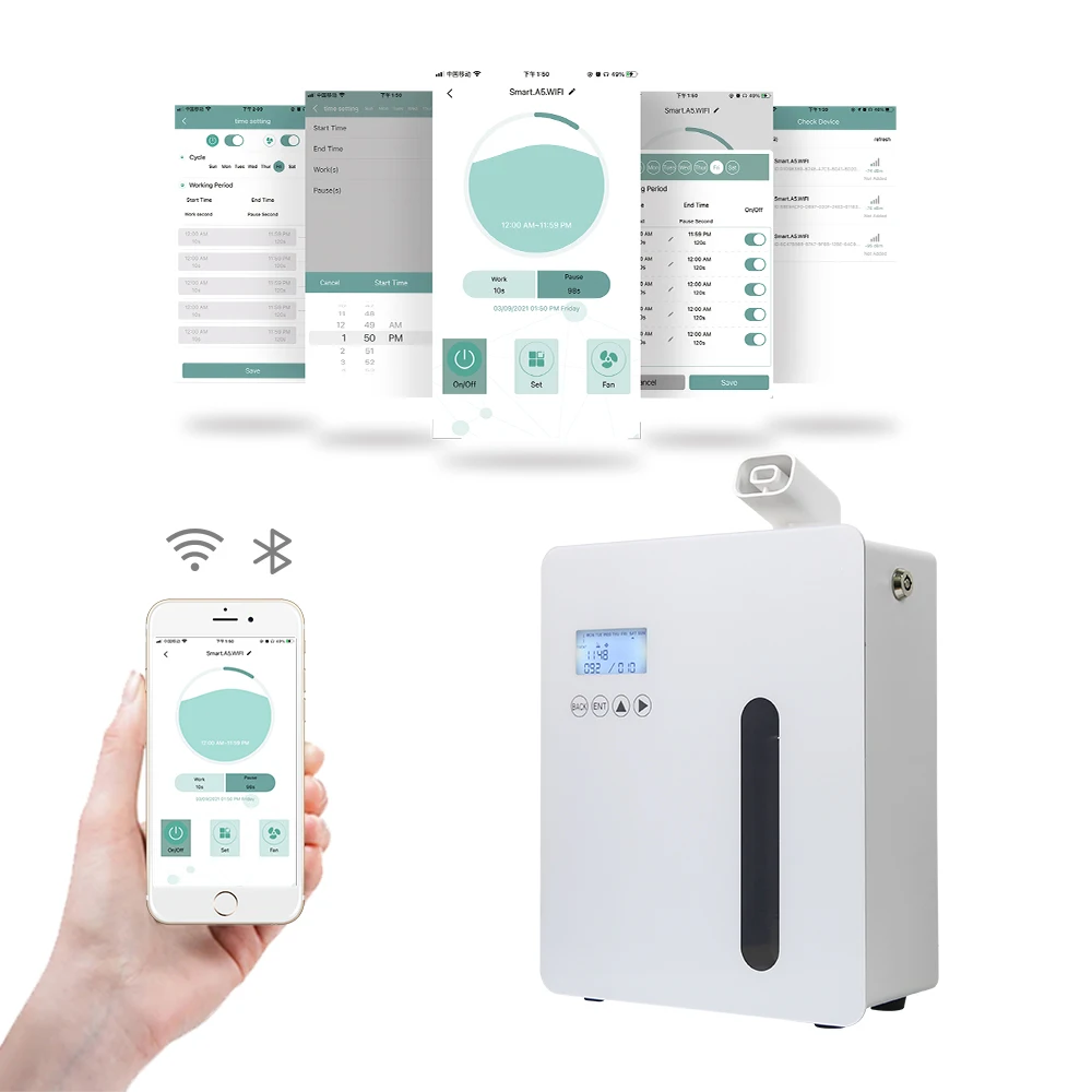 

Новый Электрический аромадиффузор с Wi-Fi