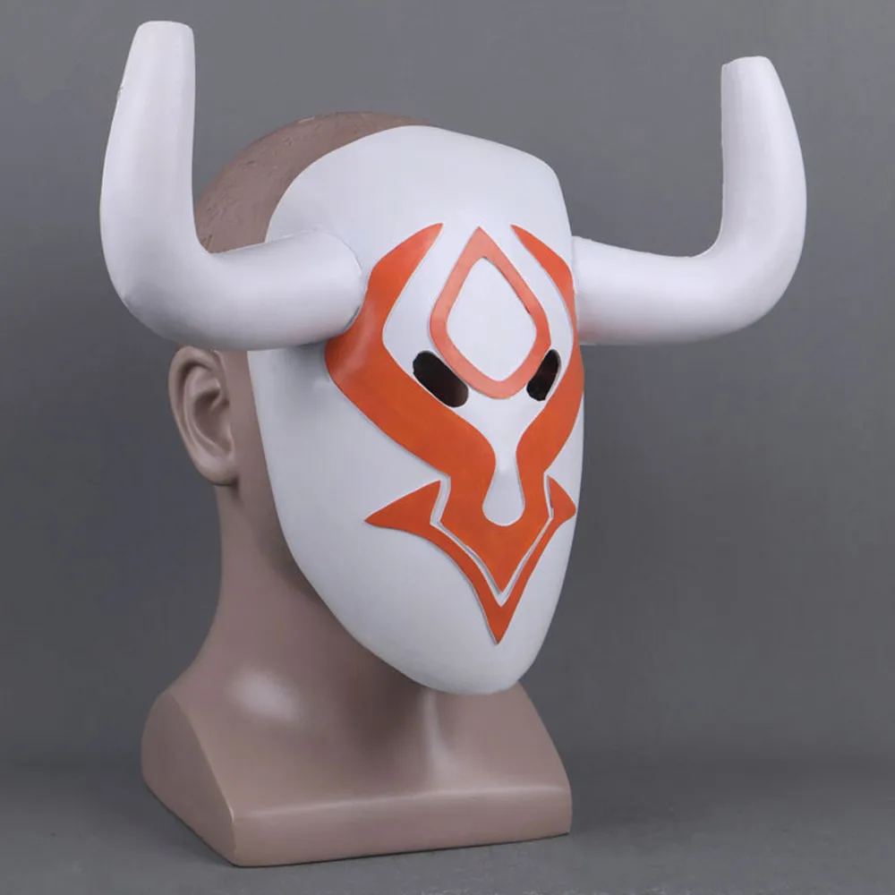 Латексные смешные маски для косплея маска Hilichurl реквизит костюма