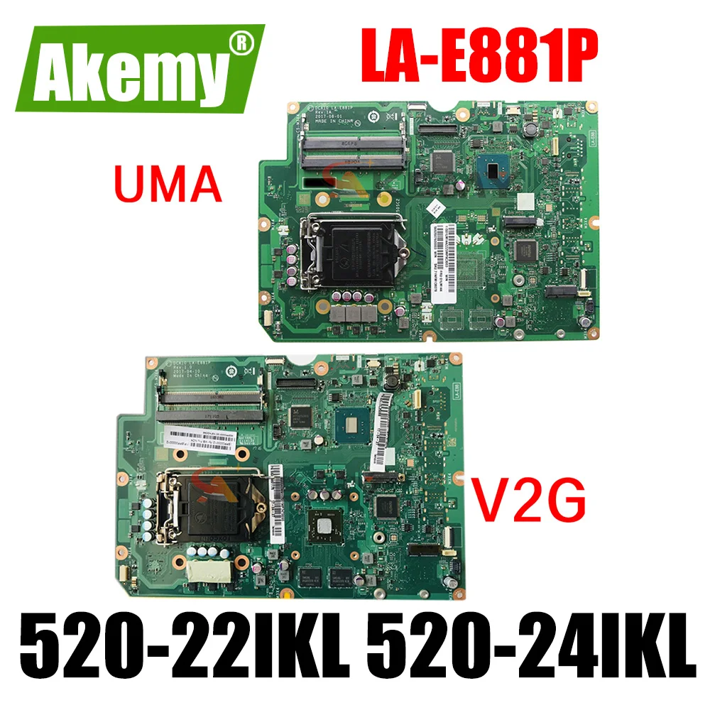 

LA-E881P материнская плата для Lenovo AIO 520-22IKL 520-24IKL независимая материнская плата 01LM145 01LM146 Lake-S B250 R17M 2G