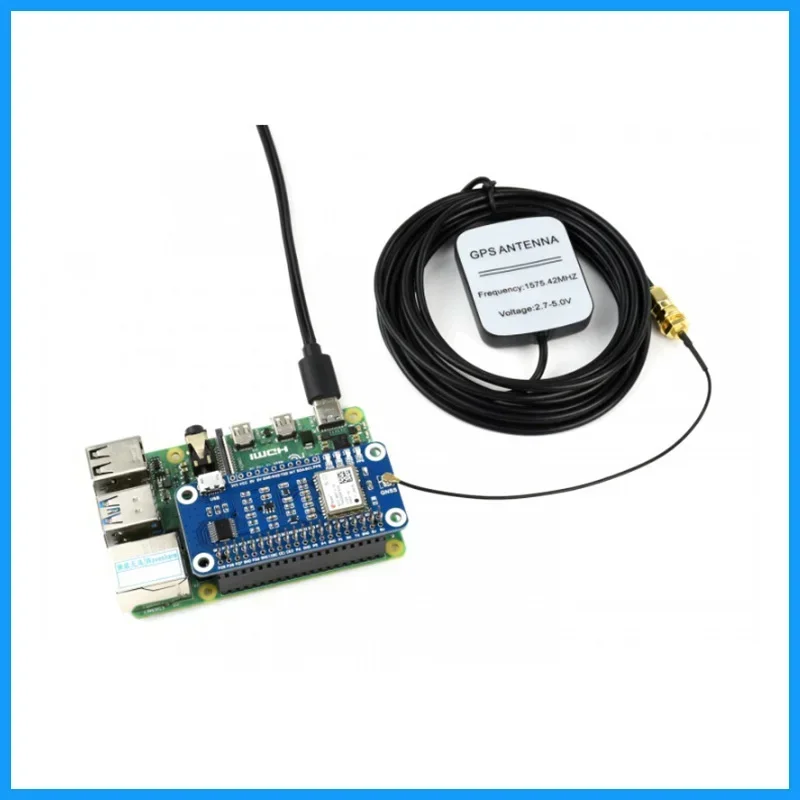 Шляпа синхронизации Waveshare NEO-M8T GNSS для Raspberry Pi — устройство приема тока с одним