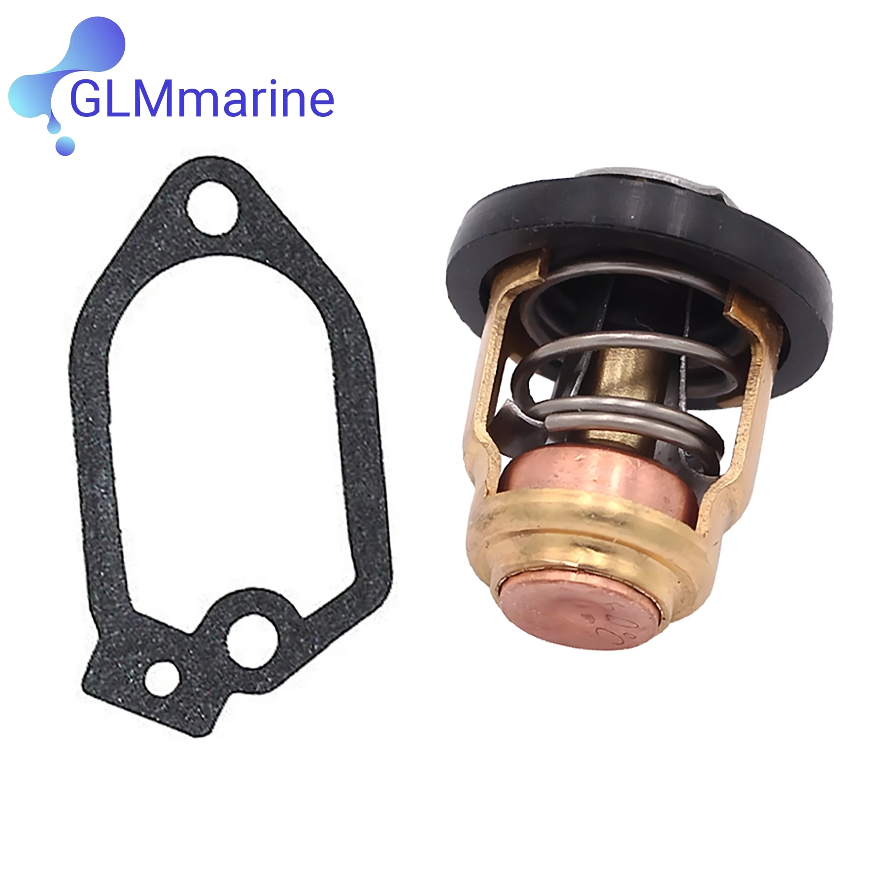 Фото Термостат с прокладкой для Yamaha подвесной 6E5-12411-10 688-12411-10 61A-12414-A0 №1