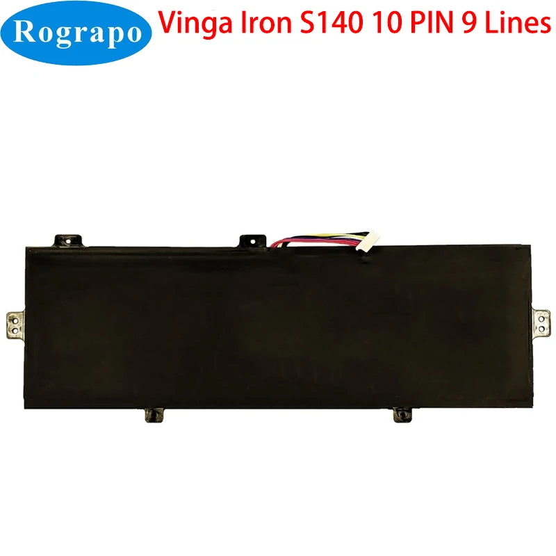 

New 7.4V 5000mAh K148 2X YJ3582133P Laptop Battery For Vinga Iron S140 Tablet PC With 9 Wire Plug