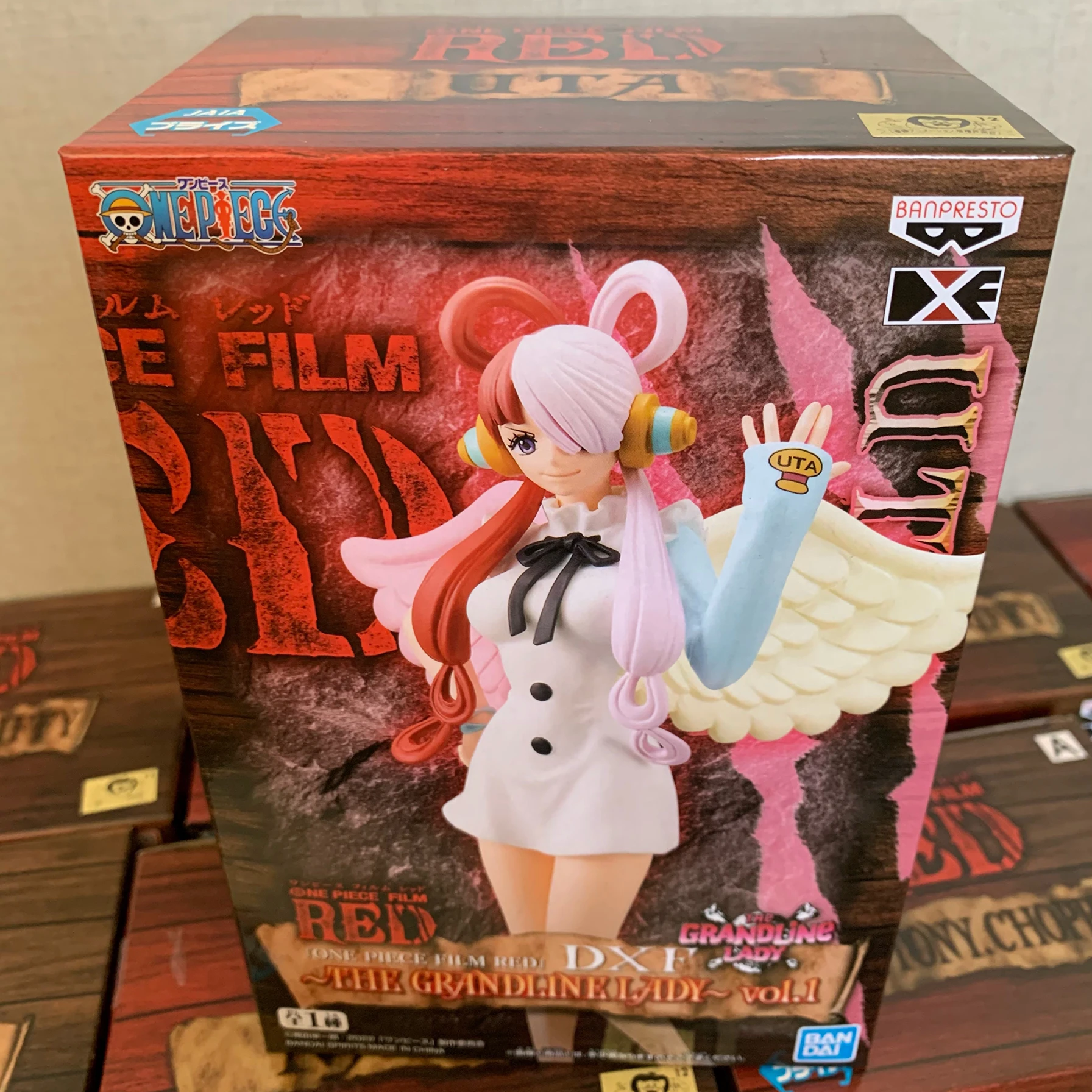 Фигурки героев аниме Bandai Оригинальные фигурки мультфильма пандоу ПХФ красная