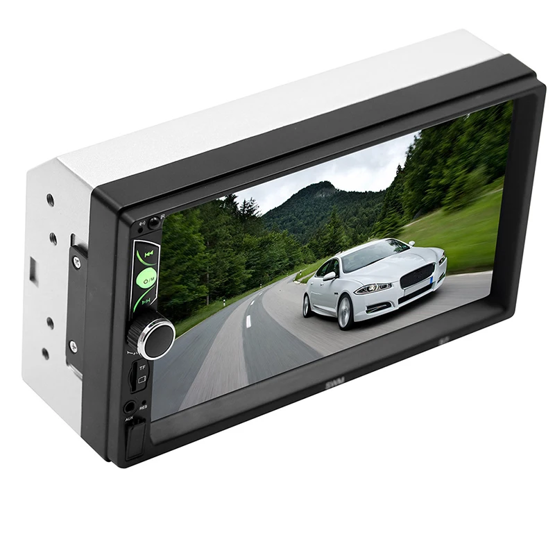 

2022 HD 7 inch touch screen car bluetooth MP5 player car MP3 card machine radio on behalf of CD player DVD