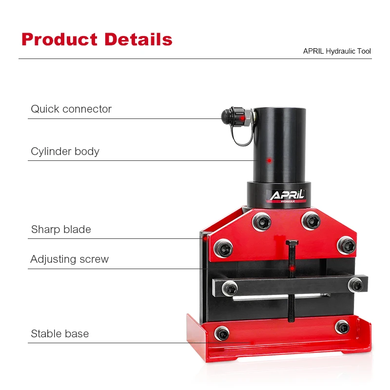 CWC-200 гидравлическая машина для резки шин меди и алюминия мощность 20T с