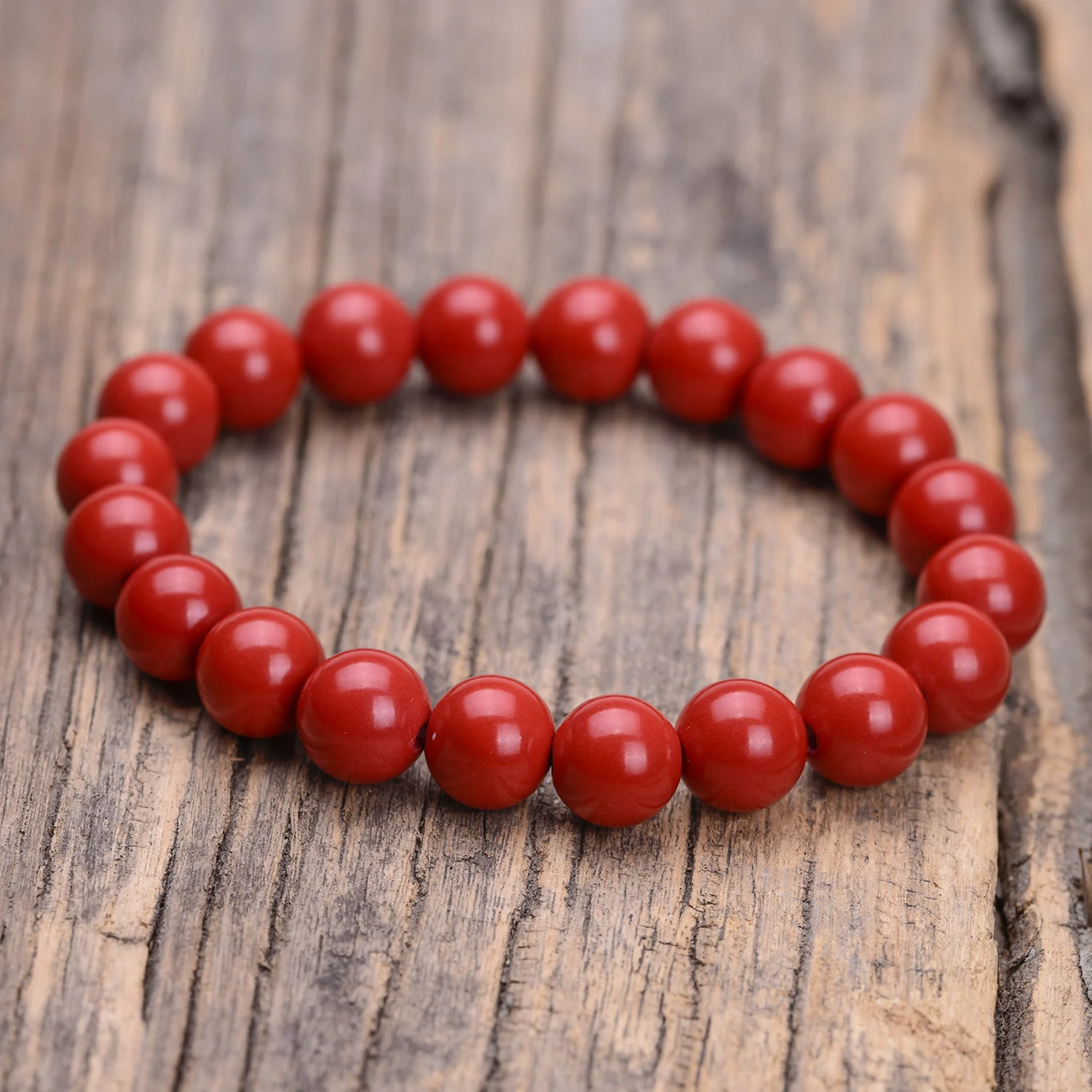 Браслет из круглых бусин 8/10/12/14 мм для мужчин и женщин |