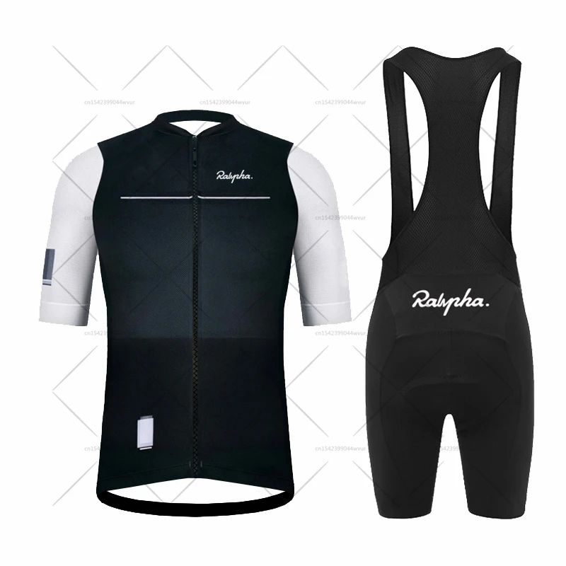 

2023 Ralvpha Summer Cycling Clothing set Men Short sleeve Jerseys Sports Bike shirt MTB Uniform roupa de ciclismo Bicycle shorts