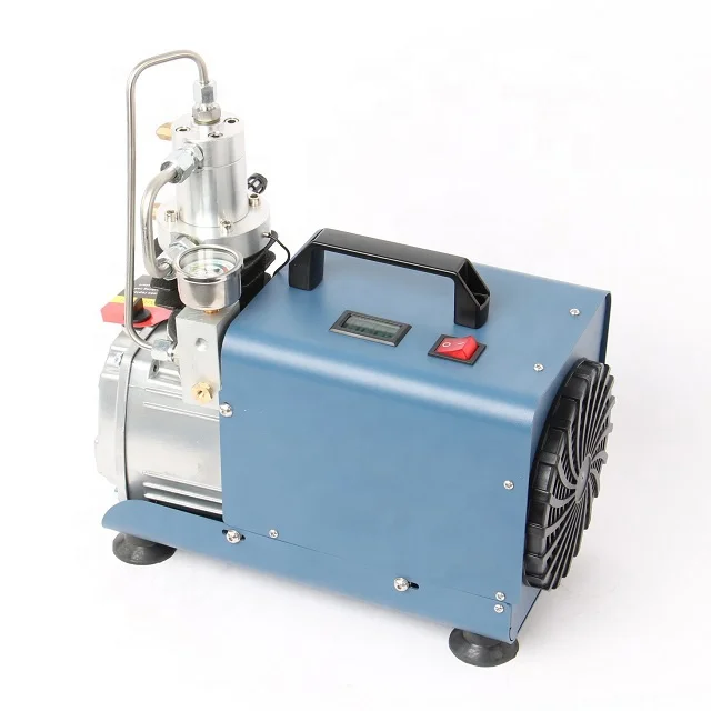 

EUR Free Shipping High Pressure 4500psi 300bar Pump Pcp Air Compressor for Diving