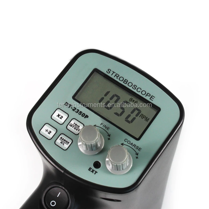 Перезаряжаемый жидкокристаллический стробоскоп 10 000 Па 50 ~ 12000 FPM
