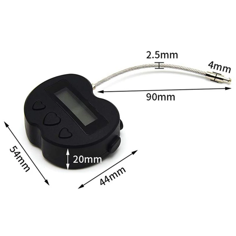 Inteligentny zamek czasowy wyświetlacz LCD zamek czasowy USB akumulator tymczasowe zegar kłódka podróżna Timer elektroniczny 4 Inteligentny zamek czasowy wyświetlacz LCD zamek czasowy USB akumulator tymczasowe zegar kłódka podróżna Timer elektroniczny 4