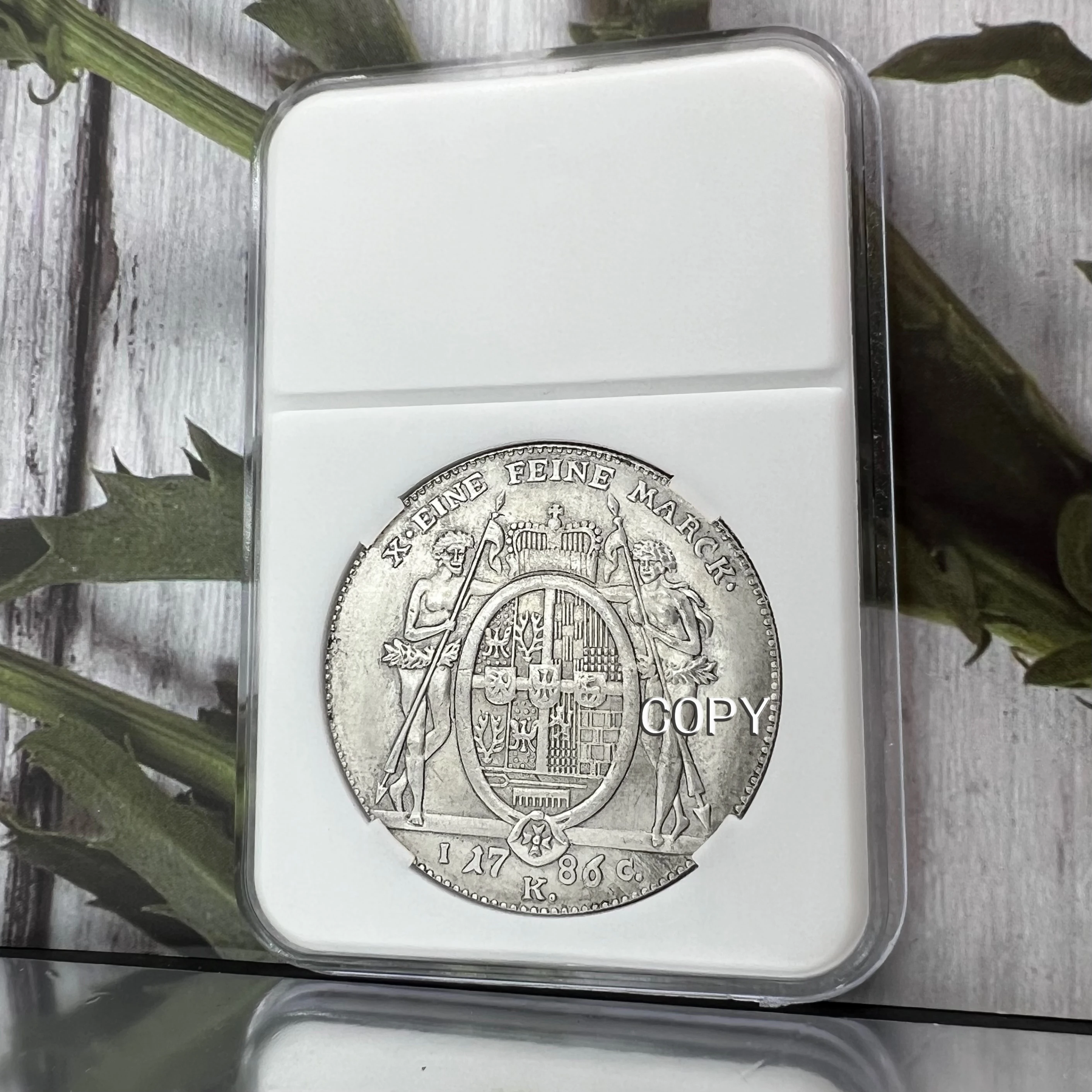 Ретро и ностальгический набор монет немецкой королевы саксонии из 8 предметов