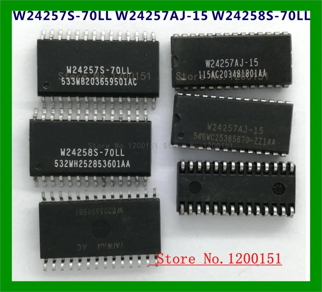 5 шт./лот W24257S-70LL SOP28 W24258S-70LL SOJ28